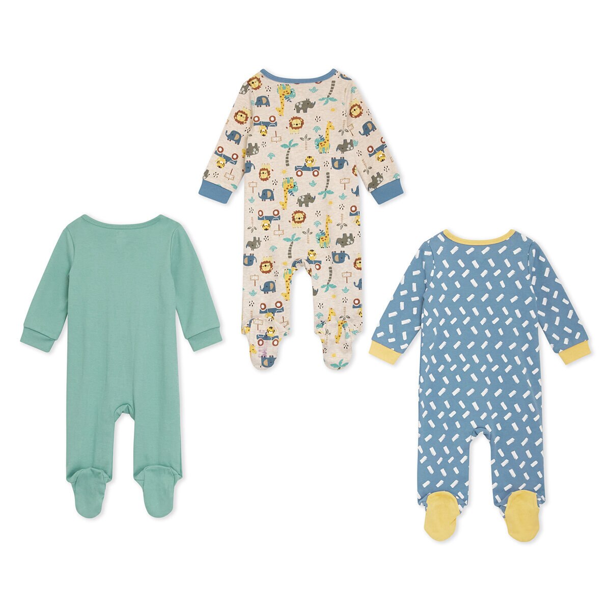 Koala Kids Mameluco 3 piezas para Bebé Tigre 6 Meses Koala Kids Mameluco 3 piezas para Bebé Tigre 6 Meses