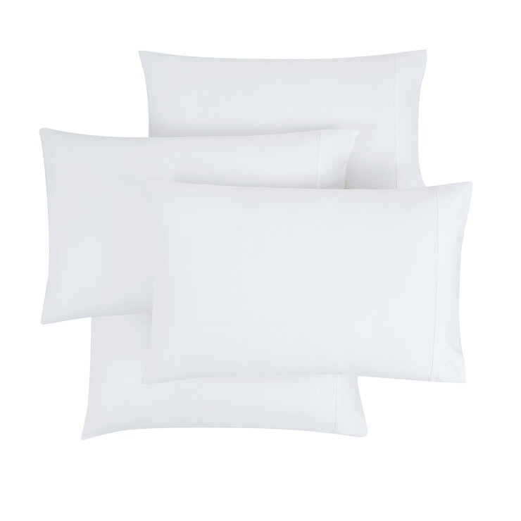 Kirkland Signature Juego de Sábanas Queen 6 piezas blanco