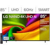LG Pantalla 85" Nano UHD 4K Smart TV LG Pantalla 85" Nano UHD 4K Smart TV