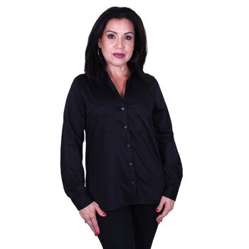 Emporio Colombo, Blusa de Bamboo para Dama en Varias Tallas, Color Negro