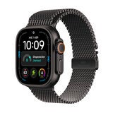 Apple Watch Ultra 4 (GPS + Celular) 49mm Titanio Negro + Correa Milanese Titanio - Talla M