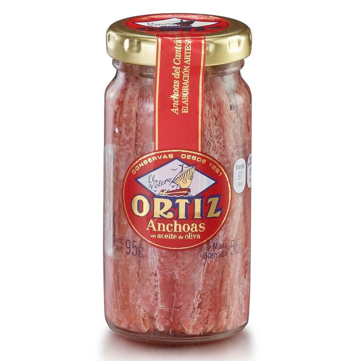 Anchoas Ortiz En Aceite De Oliva 2 de 95 g Costco México