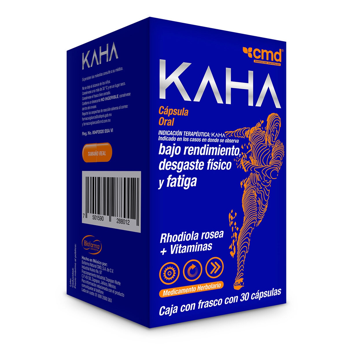 Kaha  Multivitamínico 2 Frascos de 30 Cápsulas c/u