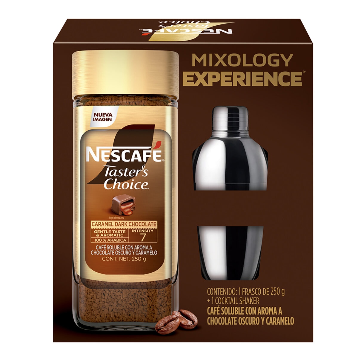 Taster´s Choice Café Soluble Aroma Chocolate Oscuro 250 g