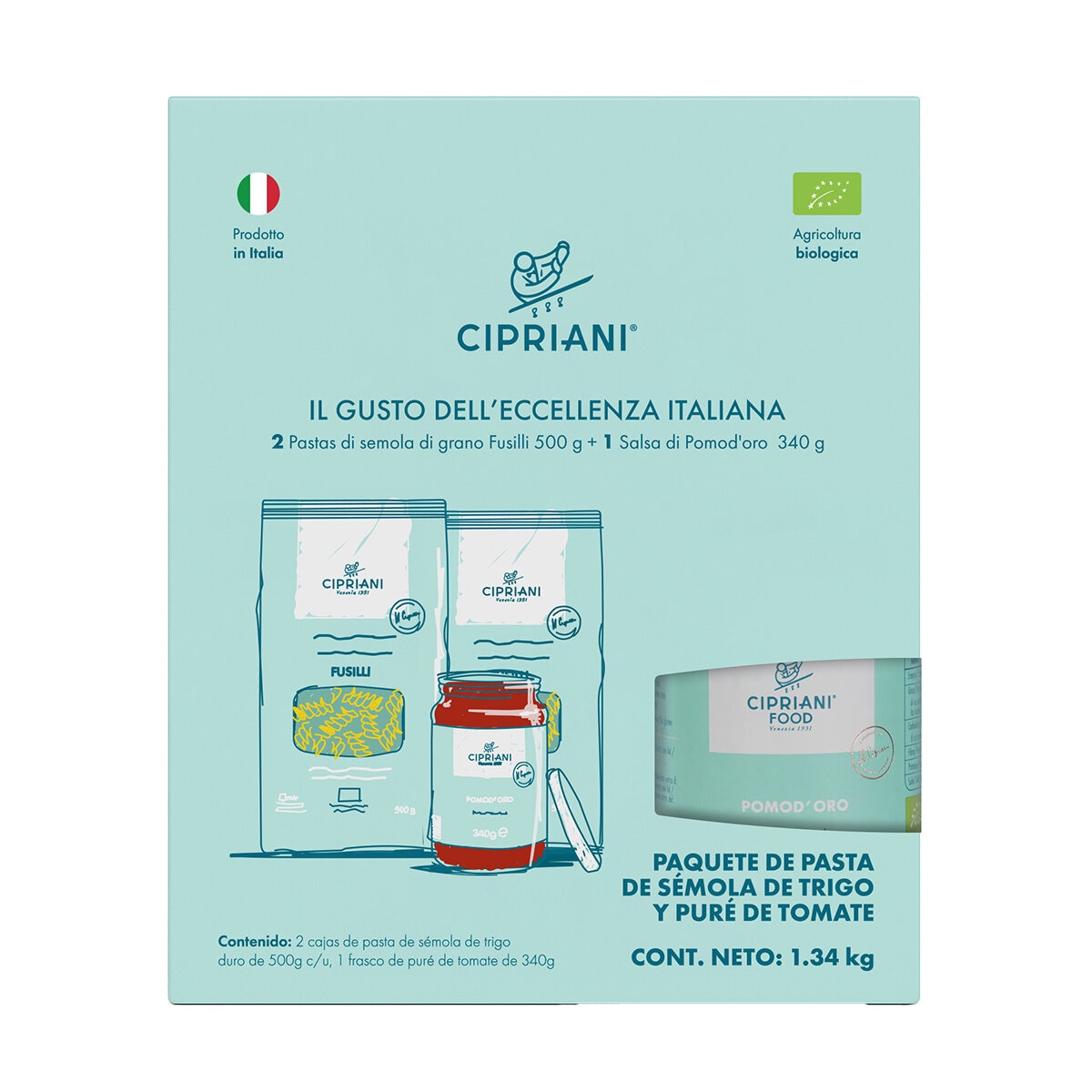 Cipriani Pastas y Salsa 2/500 g Cipriani Pastas y Salsa 2/500 g