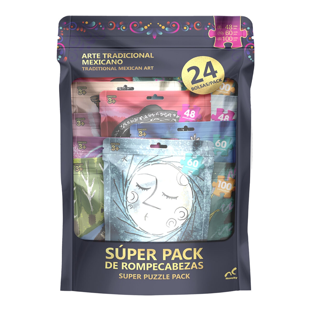 Super Pack de Rompecabezas - Arte Tradicional Mexicano