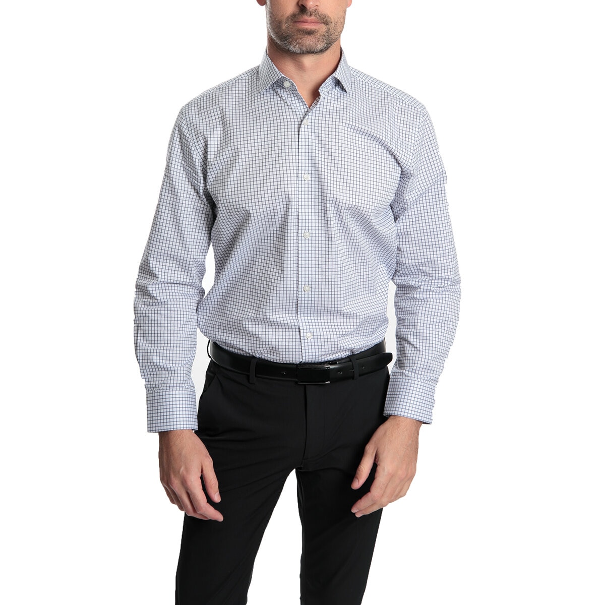 Ted Baker Camisa para Caballero Azul Cuello 17/17.5 Manga 32/33
