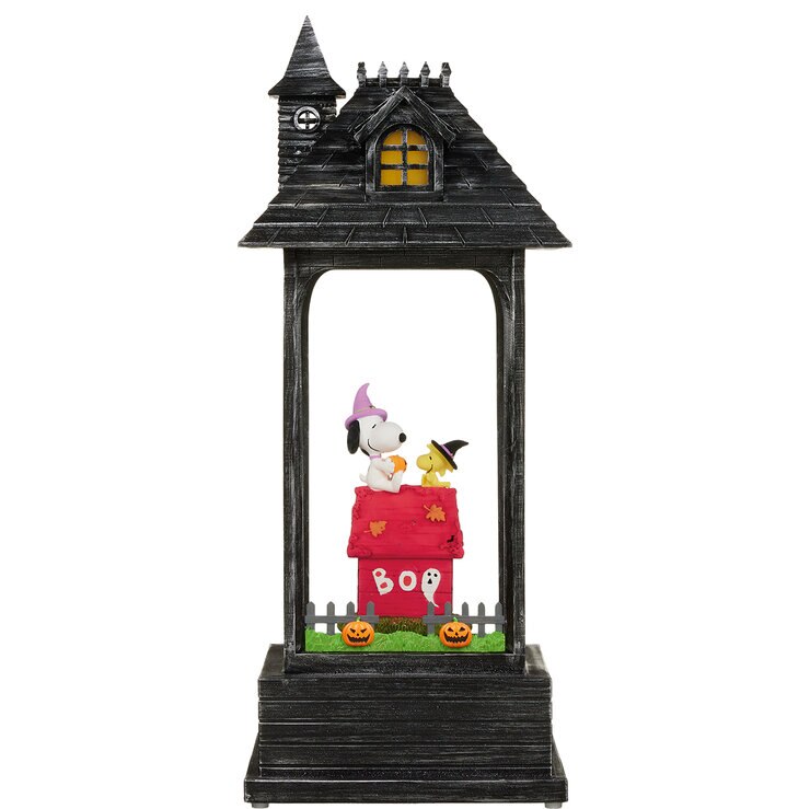 Snoopy Linterna de Halloween con Luces y Música