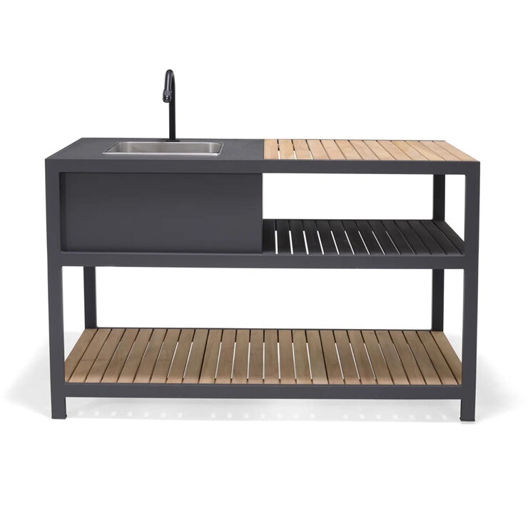 Midtown Concept, Amber Cocina Exterior de Aluminio y Madera de Teca Midtown Concept, Amber Cocina Exterior de Aluminio y Madera de Teca