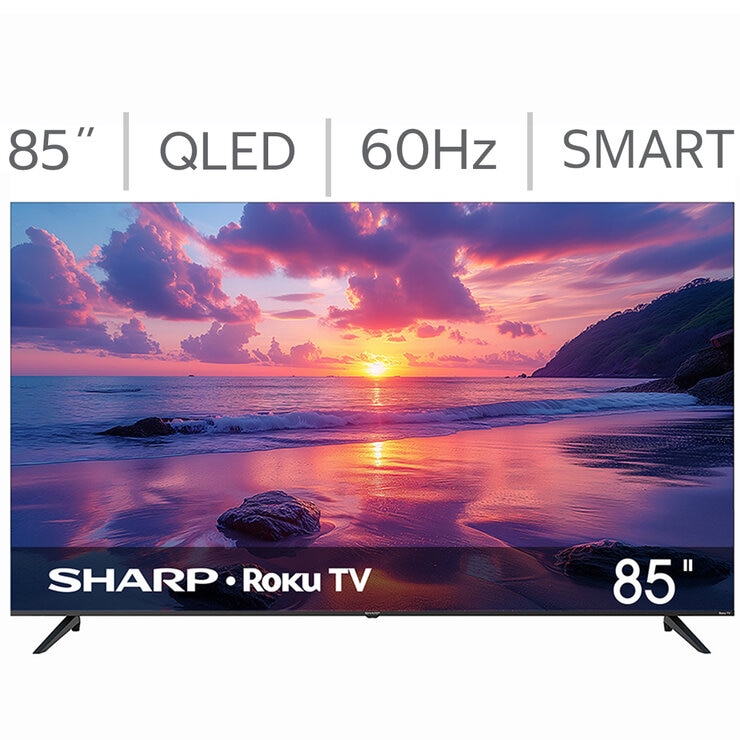 Sharp Pantalla 85" QLED 4K Roku TV Sharp Pantalla 85" QLED 4K Roku TV