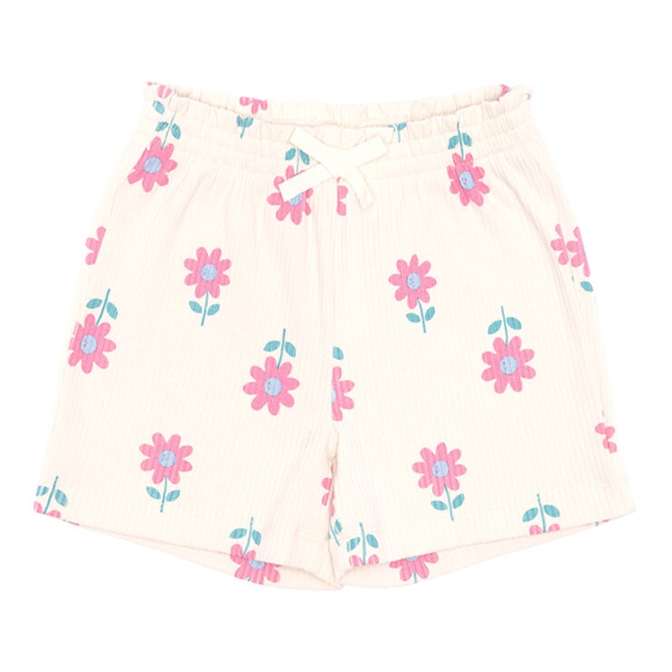 Pekkle Pekkle Shorts 4 piezas para Niños y Niñas Flor 4 Años