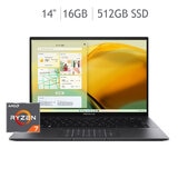 ASUS Zenbook 14 Laptop Thin & Light 14" 2.8K OLED AMD Ryzen 7 16GB 512GB SSD