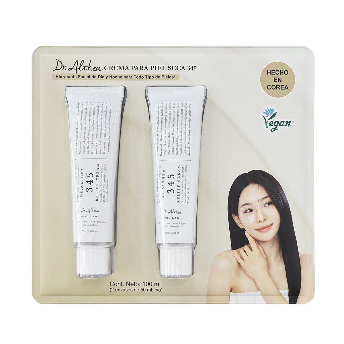 Dr. Althea Relief Crema Facial 2 pzas