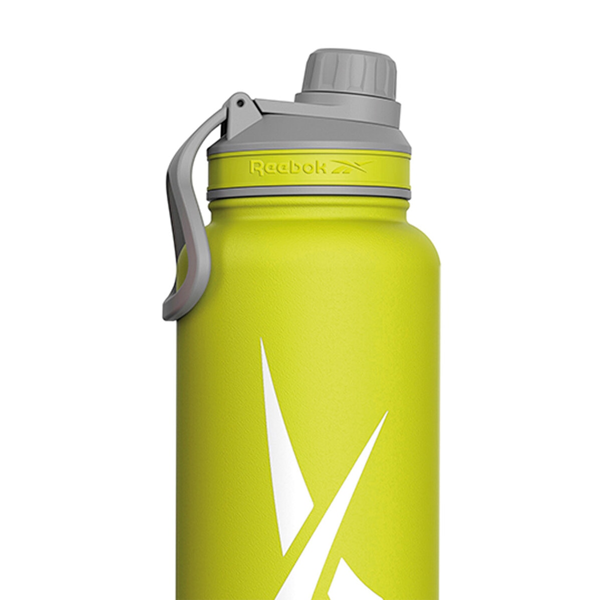 Reebok Botella de Agua de Acero Inoxidable 1200 mL Amarillo