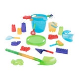 Juego de Cubetas y Moldes, 20 Pzs