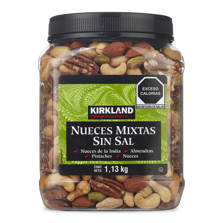 Kirkland Signature, Nueces Mixtas Sin Sal 1.13 kg | Costco México