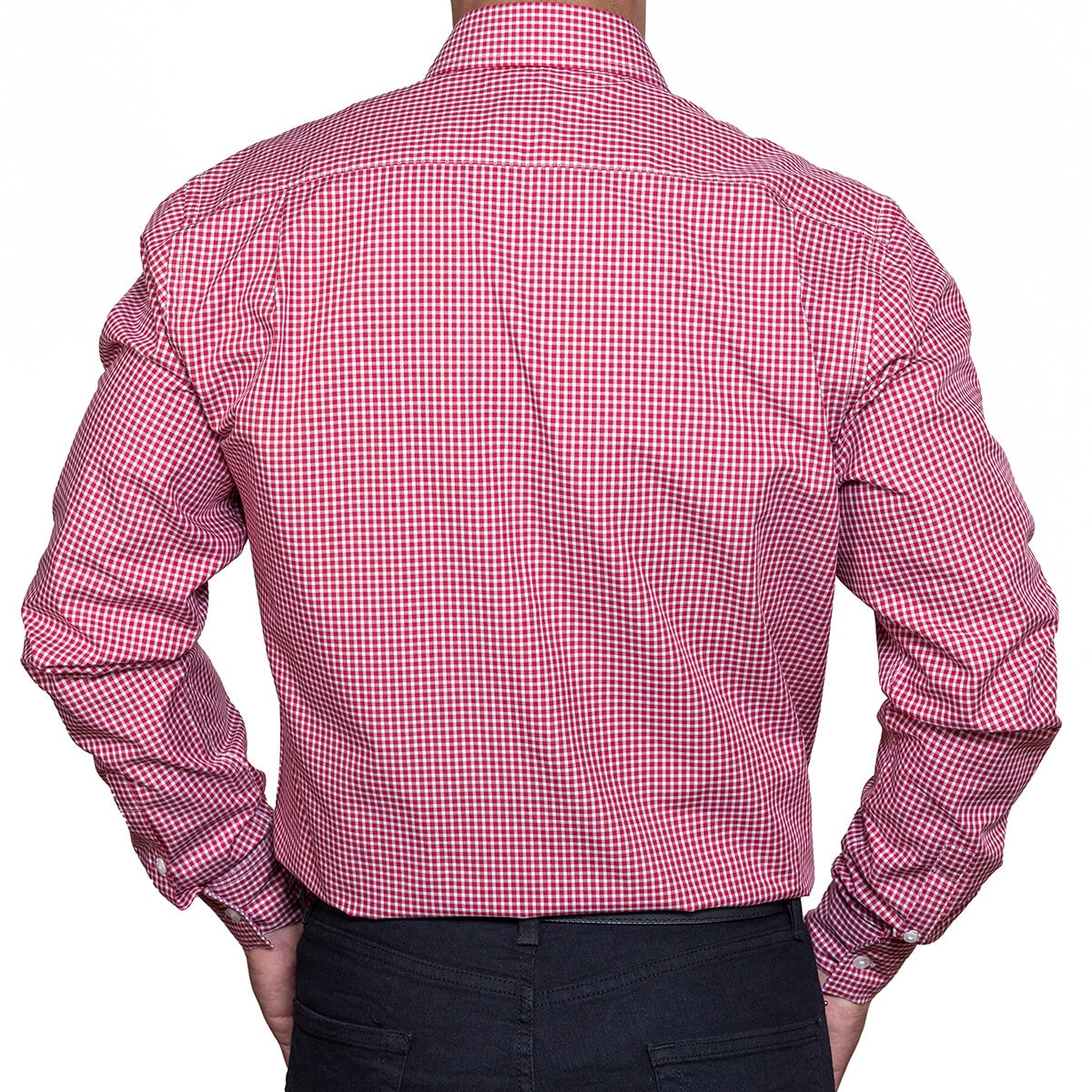 Nautica Camisa para Caballero Rojo Cuello 15 Manga 32/33