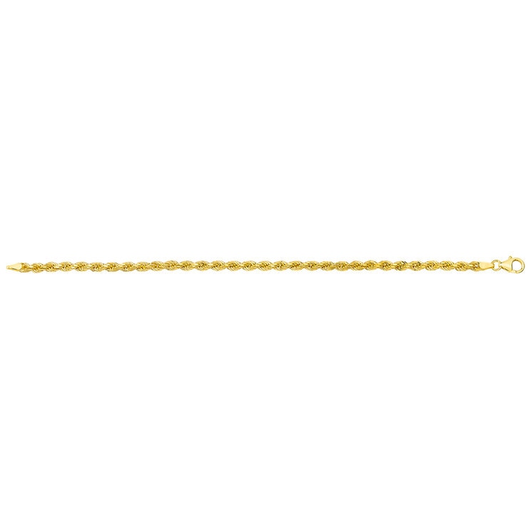 Pulsera para Dama, Oro Amarillo de 14K de 19cm