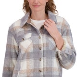 Sage Chamarra para Dama Gris Extra Grande