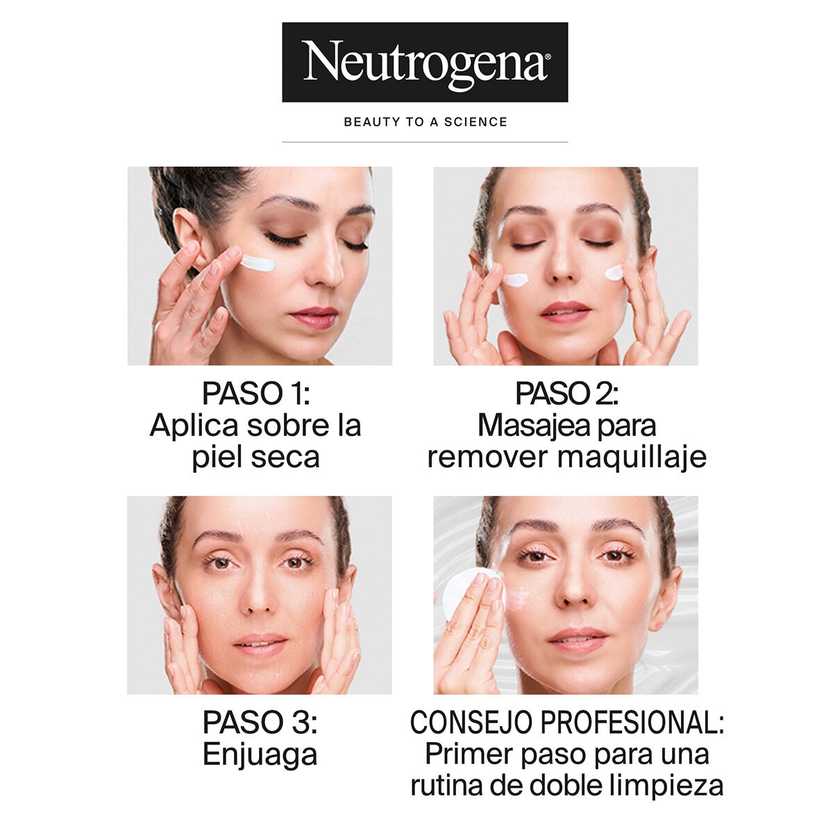 Neutrogena Bálsamo Desmaquillante 2 pzas de 74 g