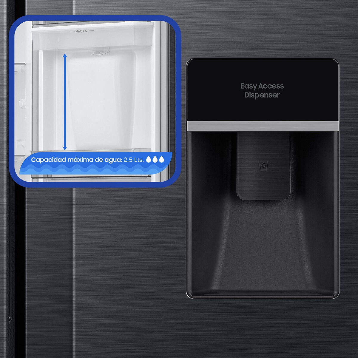 Samsung Refrigerador 19' Side By Side Samsung Refrigerador 19' Side By Side