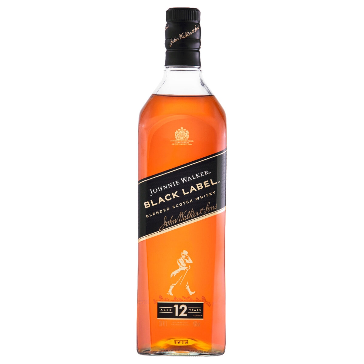 Whisky Johnnie Walker Black Label Blended Scotch 1L