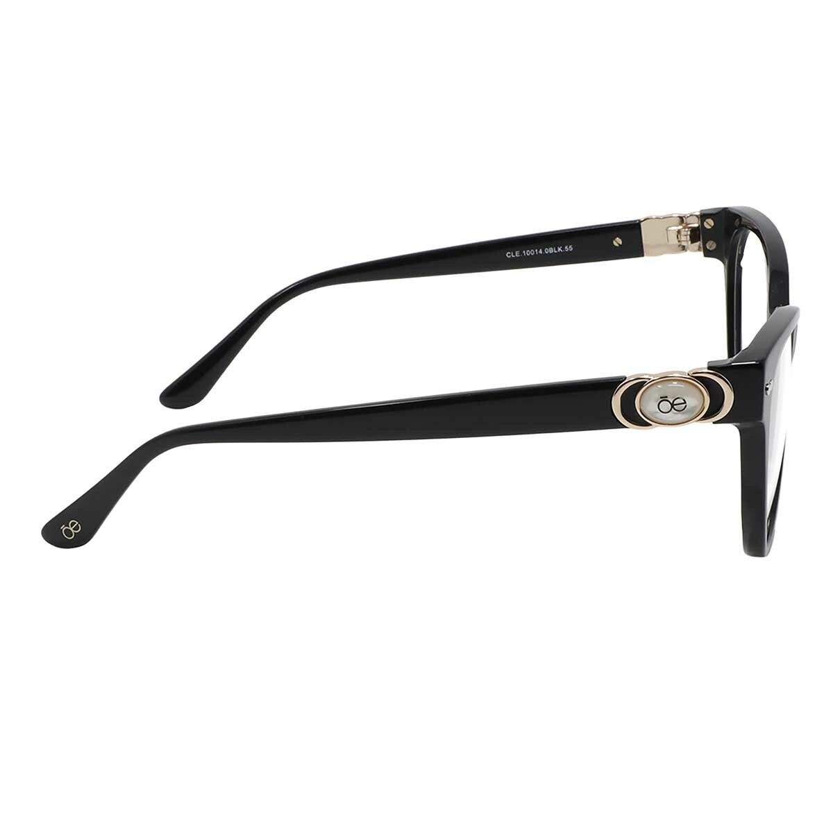 Cloe CLE.10014.0BLK.55 Armazón Oftálmico + Clip Solar Polarizado Cloe CLE.10014.0BLK.55 Armazón Oftálmico + Clip Solar Polarizado