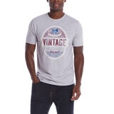 Weatherproof Vintage Playera para Caballero Gris Mediana