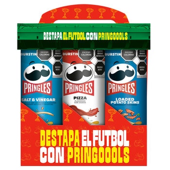 Pringles World Cup Papas Surtidas 6/158 g