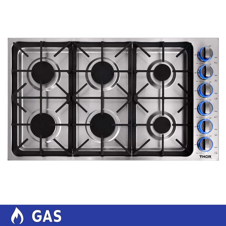 Thor Kitchen Parrilla de Gas 6 Quemadores 90cm Thor Kitchen Parrilla de Gas 6 Quemadores 90cm
