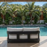 MoDe Living, Sanford Estate Colección de Patio color Blanco, 15 piezas