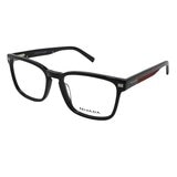Nivada CNV.X452D.0BLK.57 Armazón Oftálmico + Clip Solar Polarizado