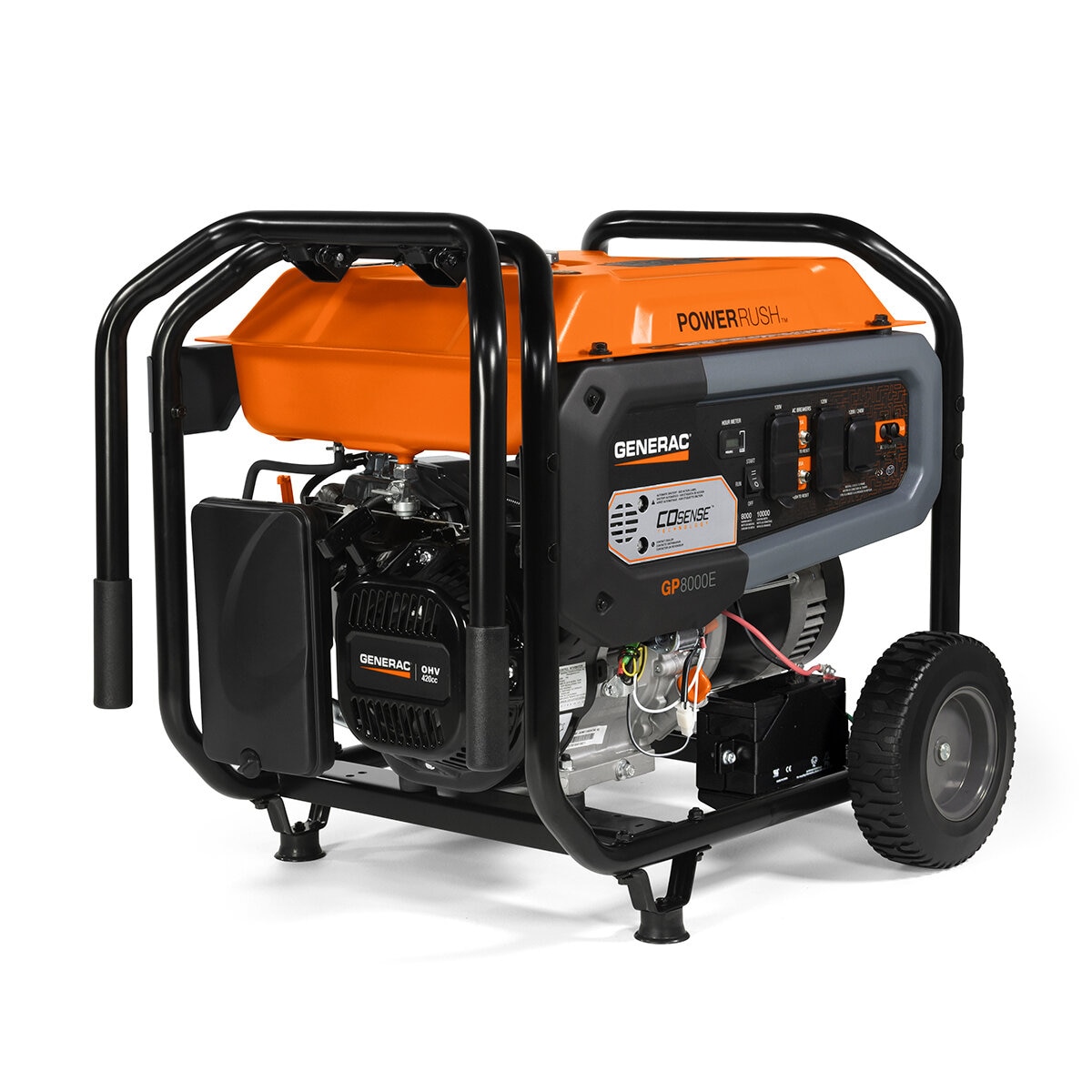 Generac, Generador Portátil Premium GP8000E