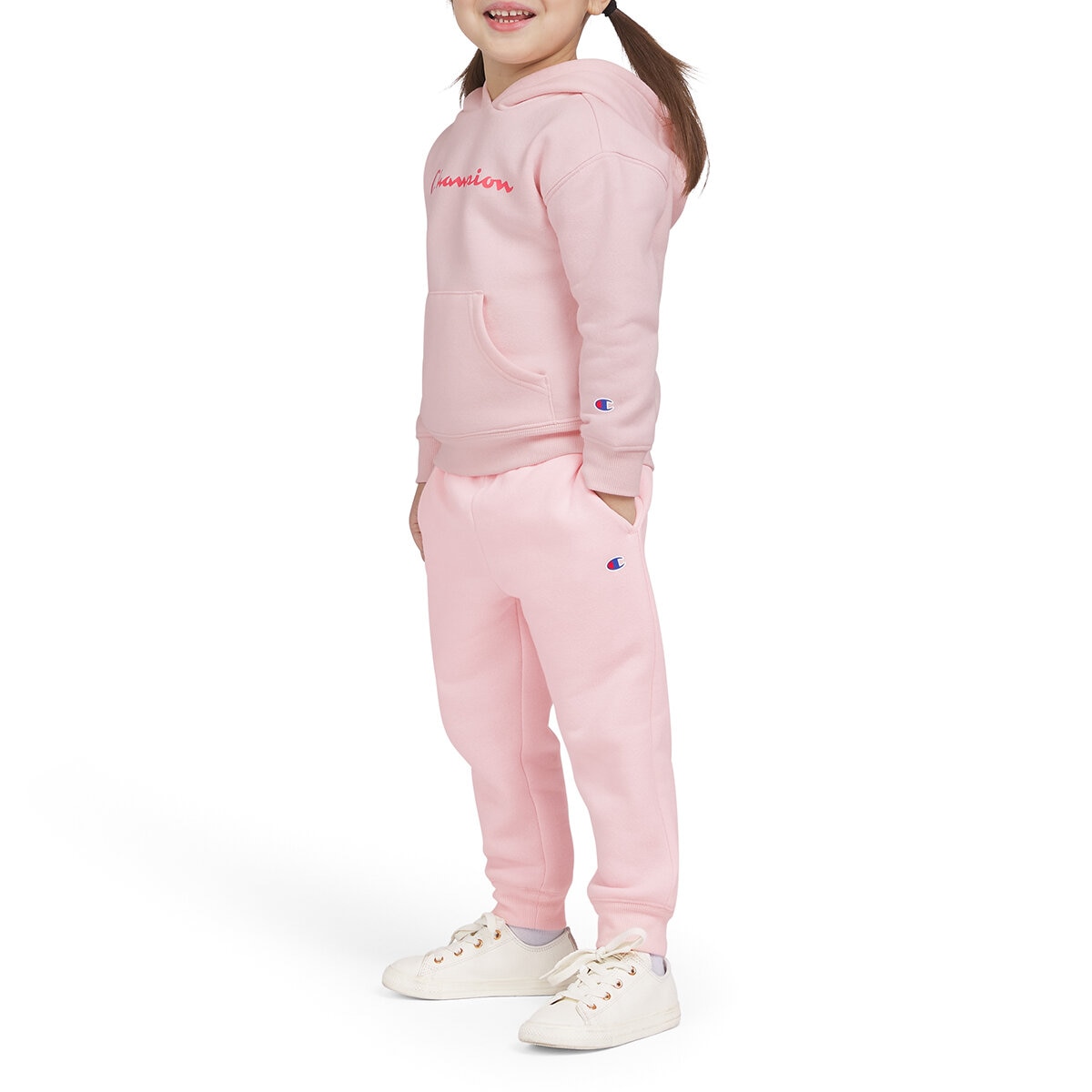Champion Conjunto para Niños y Niñas  Rosa 6 Años