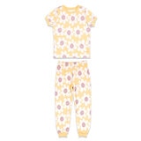 Pekkle Pijamas 4 piezas para Niños o Niñas Flor / Abejas 3 Años