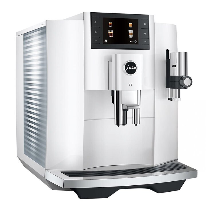 Jura Cafetera Automática Piano E8 Blanca