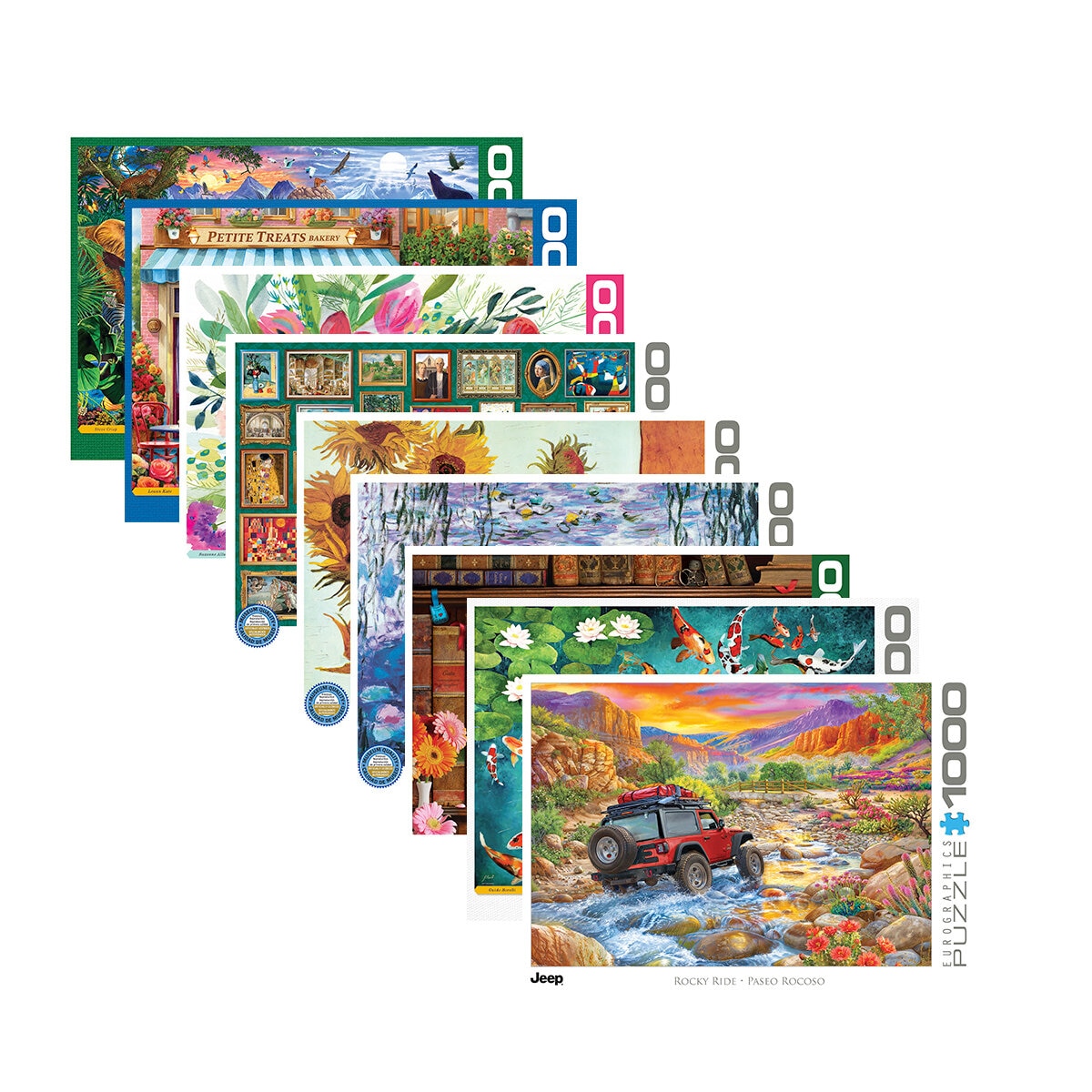 Eurographics Rompecabezas de 1000 pzas, Varios Modelos Eurographics Rompecabezas de 1000 pzas, Varios Modelos