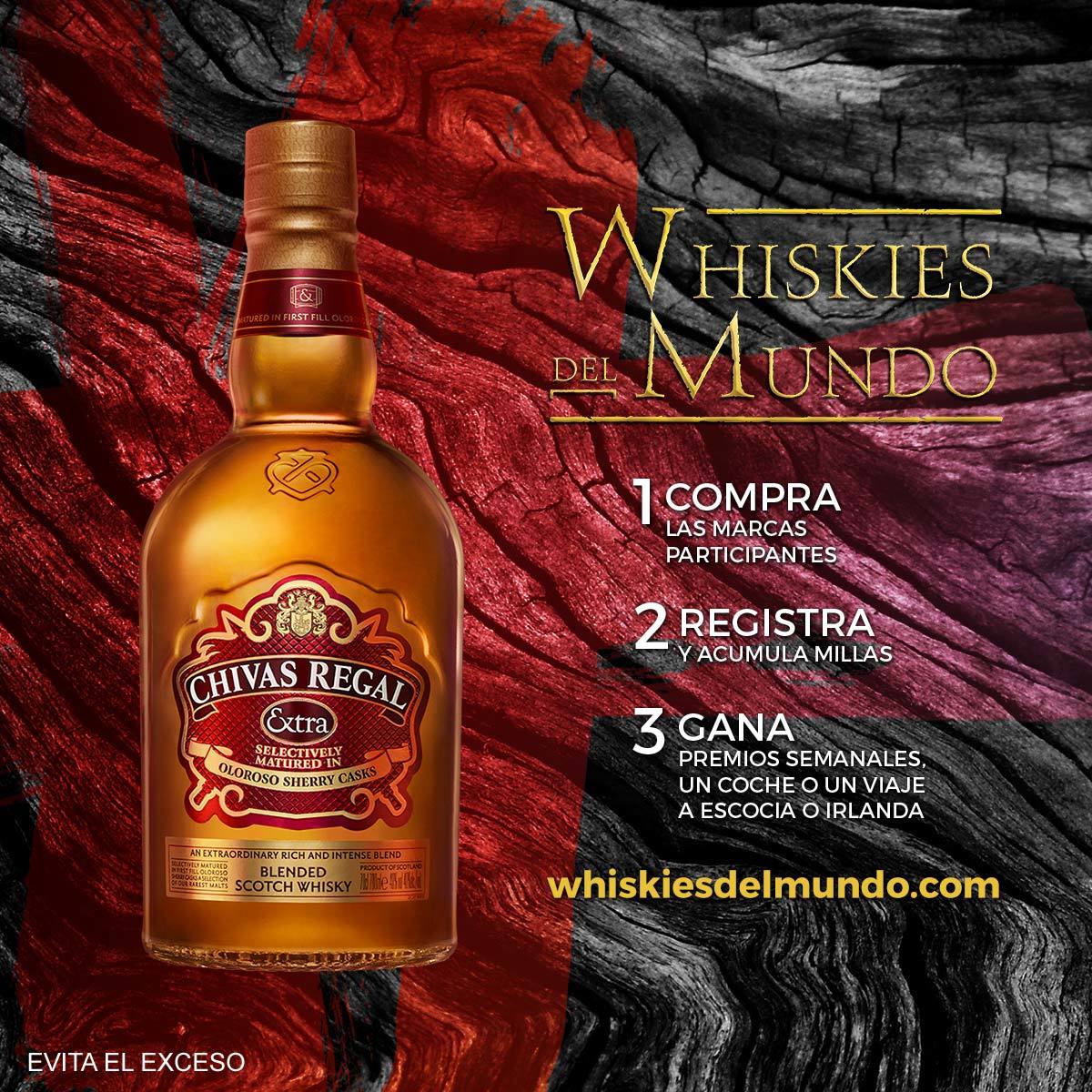 Whisky Chivas Regal Extra 750 ml