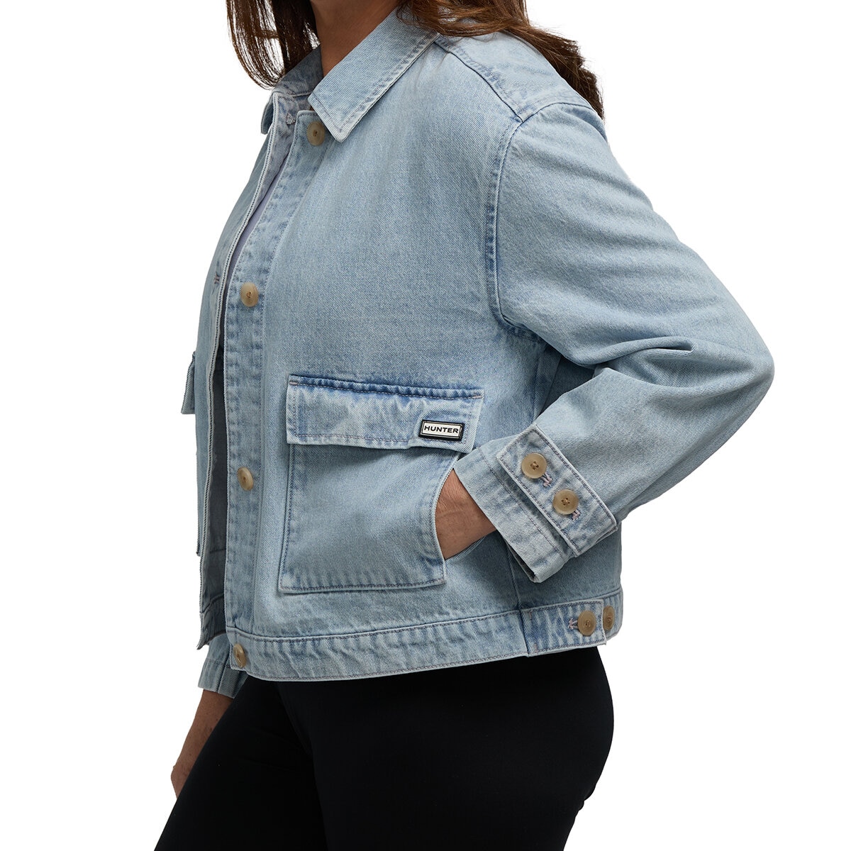 Hunter Chamarra para Dama Azul Chica