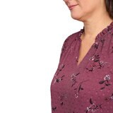 Hilary Radley Blusa para Dama Rojo Chica