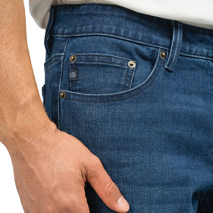 Scott Barber Jeans para Caballero Azul 36 X 30 Scott Barber Jeans para Caballero Azul 36 X 30