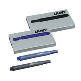 Lamy Safari pluma fuente con cartuchos