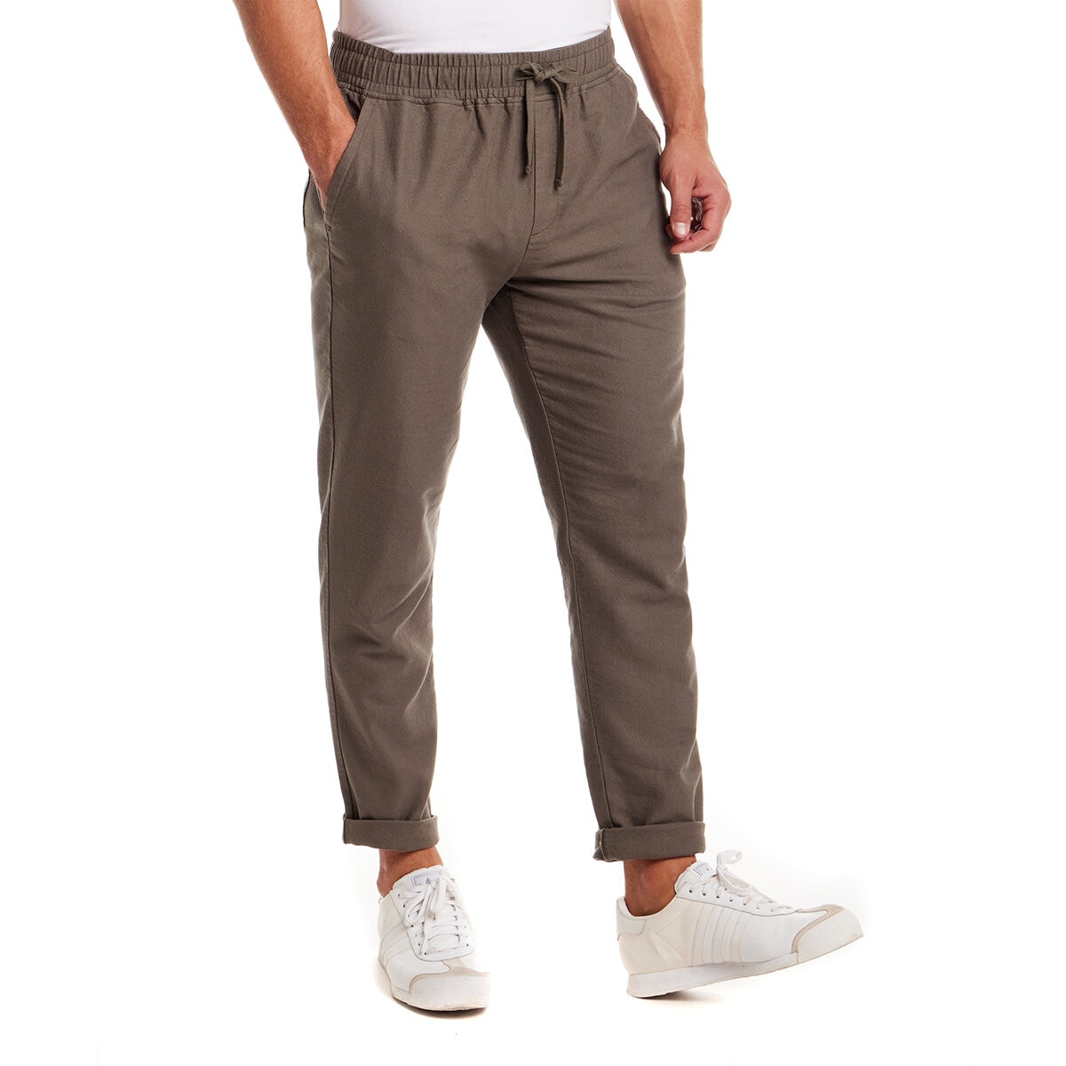 Vintage & Black Pantalones para Caballero Verde Grande