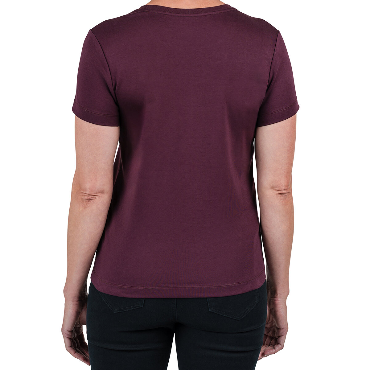 United Colors of Benetton Playera para Dama Morado Mediana United Colors of Benetton Playera para Dama Morado Mediana