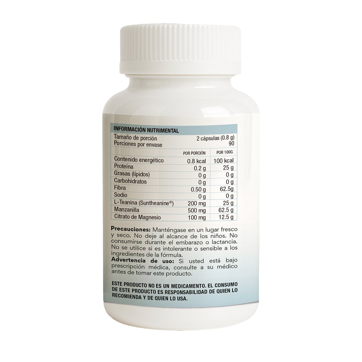 Bio B DeTense l- Teanina y Magnesio 90 Cápsulas