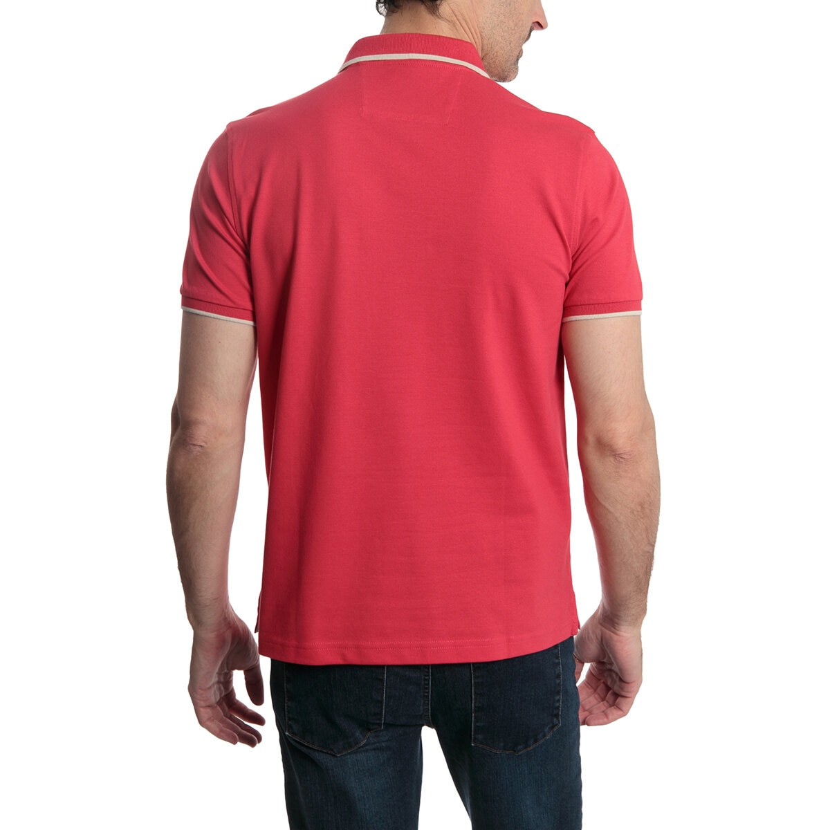 Kenneth Cole Polo para Caballero Rojo Extra Grande