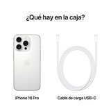 Apple iPhone 16 Pro 256GB Titanio Blanco