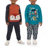 Koala Kids Conjunto 4 Piezas para Niños o Niñas Azul 18 Meses