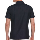 Perry Ellis Camisa para Caballero Azul Extra Grande