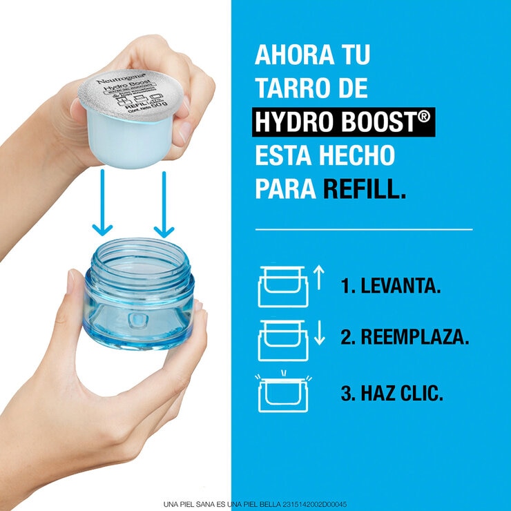 Neutrogena Hydro Boost Crema Facial en Gel 50 g + 2 Refill de 50 g